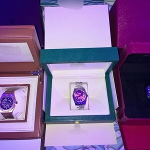 Luxury Women Automatic Stainless Steel Watch